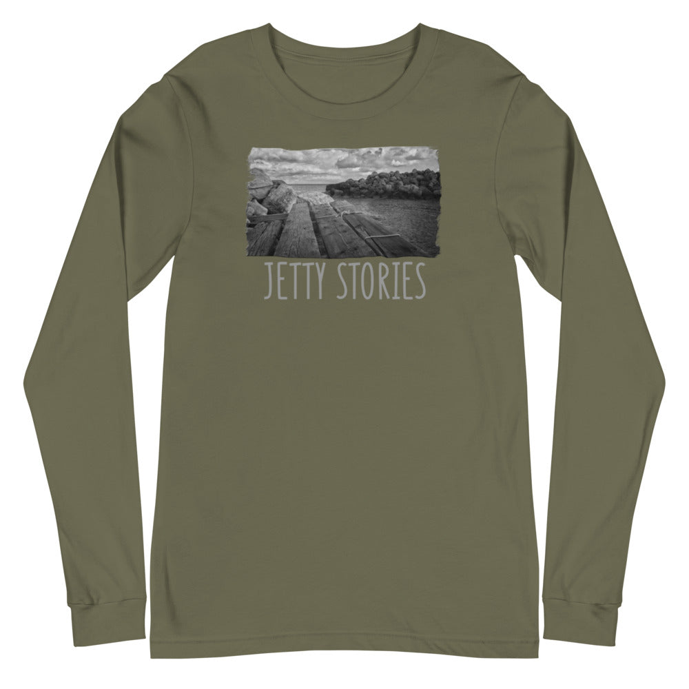 Unisex Long Sleeve Tee/Jetty Stories/Personalized