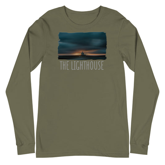 Unisex μακρυμάνικο μπλουζάκι/The Lighthouse/Προσωποποιημένο