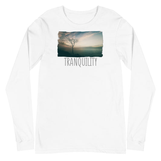 Unisex Long Sleeve Tee/Tranquility/Personalized