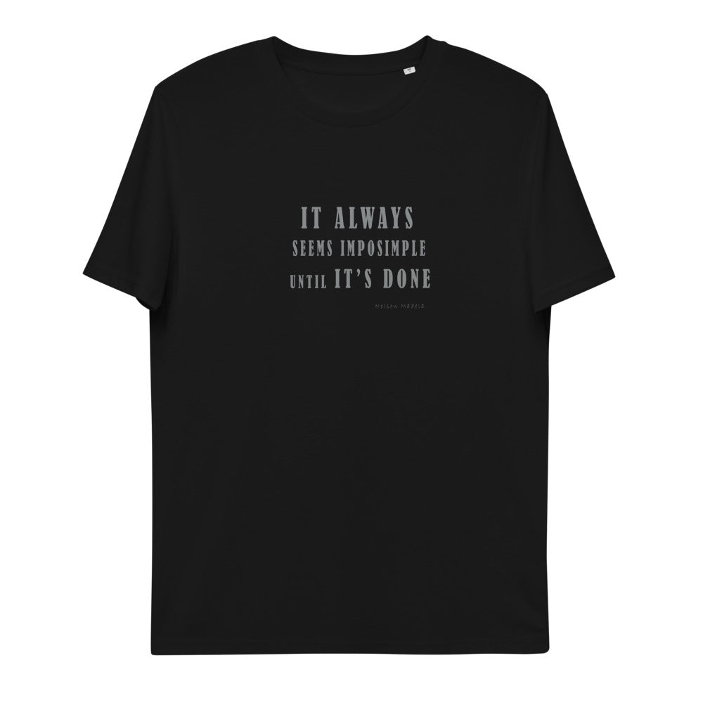 Unisex μπλουζάκι από οργανικό βαμβάκι/It Always