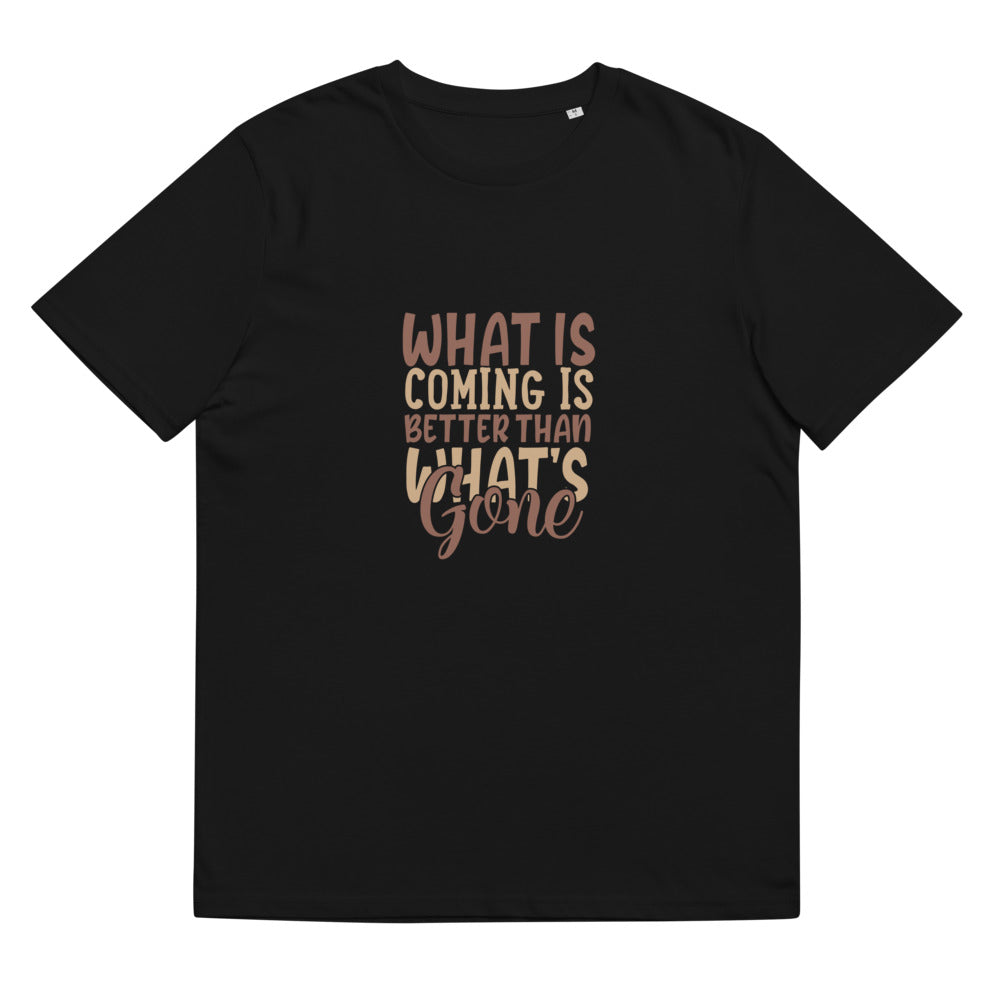 Unisex μπλουζάκι από οργανικό βαμβάκι/What-Is-Coming