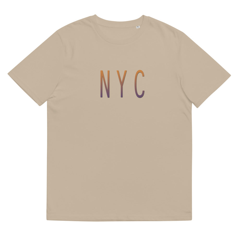Unisex organic cotton t-shirt/NYC