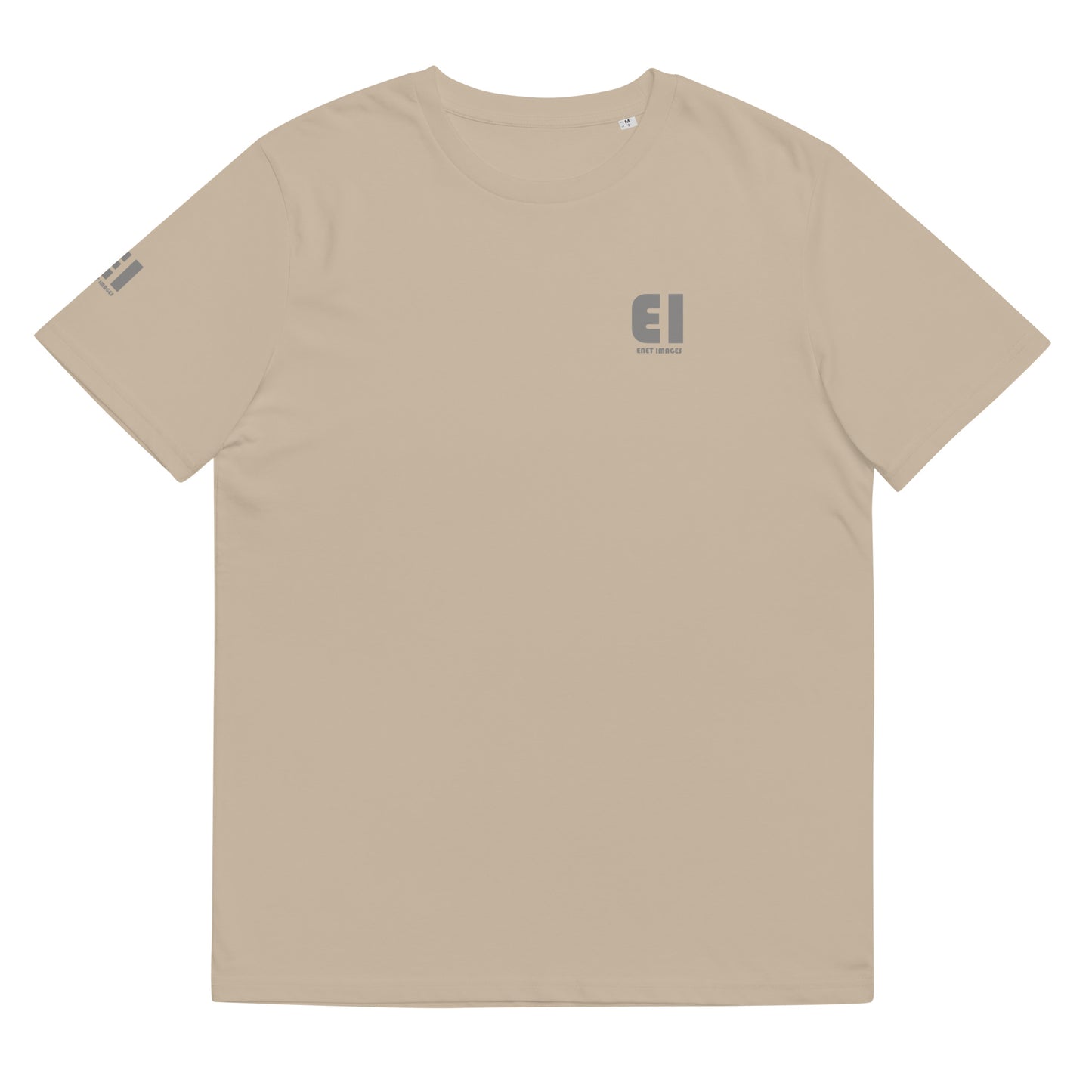 Unisex-T-Shirt aus Bio-Baumwolle/Enet-Images-Grau
