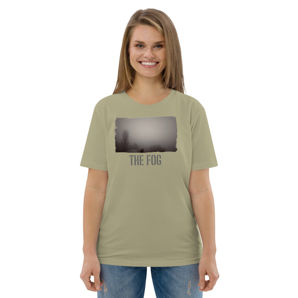 Unisex organic cotton t-shirt/The Fog/Personalized