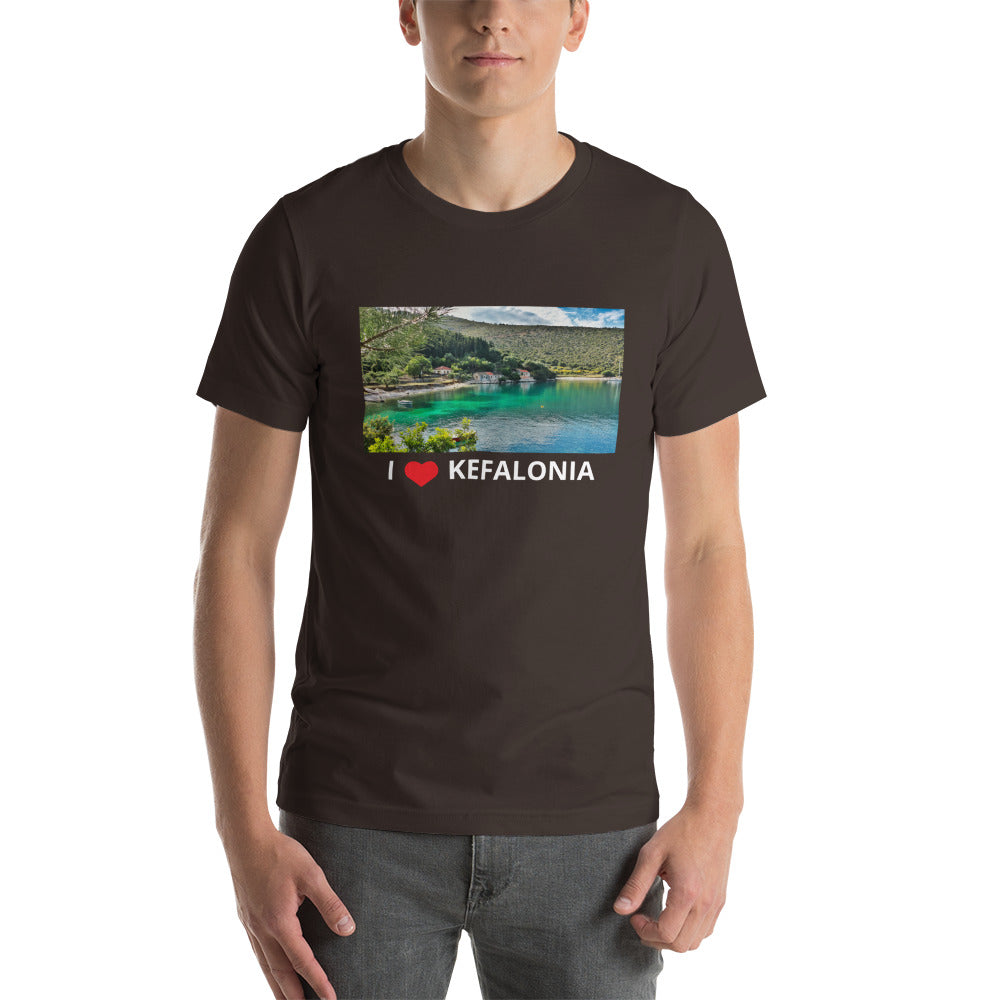 Κοντομάνικο Unisex T-Shirt/ love kefalonia