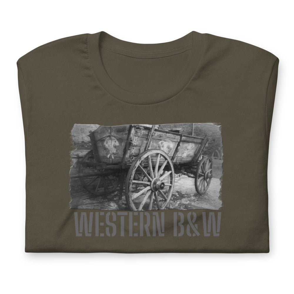 Κοντομάνικο Unisex T-Shirt/Western B&amp;W/Personalized