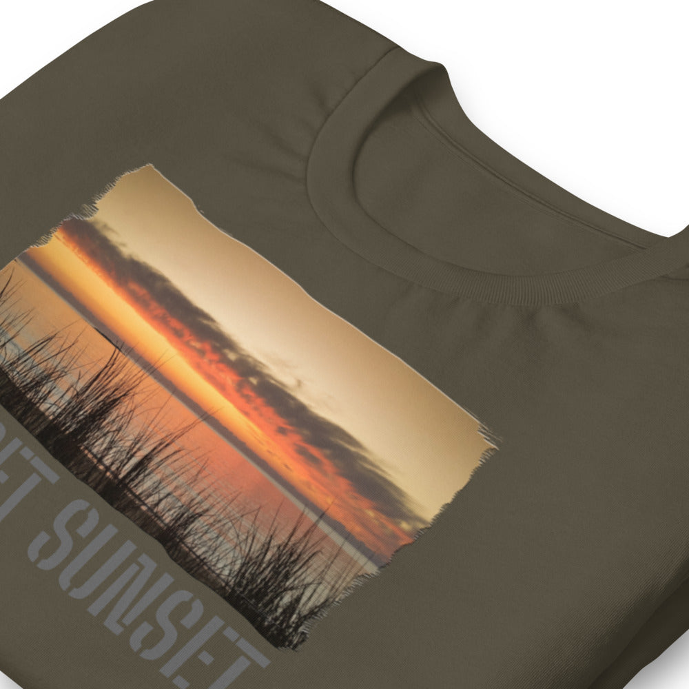 Short-Sleeve Unisex T-Shirt/Secret Sunset/Personalised - Enet Images