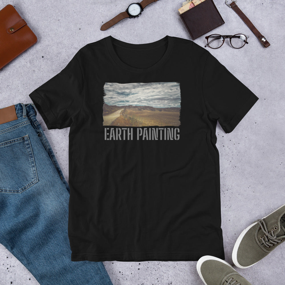 Short-Sleeve Unisex T-Shirt/Earth Painting/Personalized