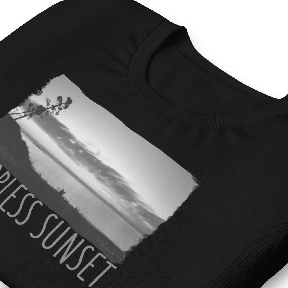 Short-Sleeve Unisex T-Shirt/Colorless Sunset/Personalized - Enet Images
