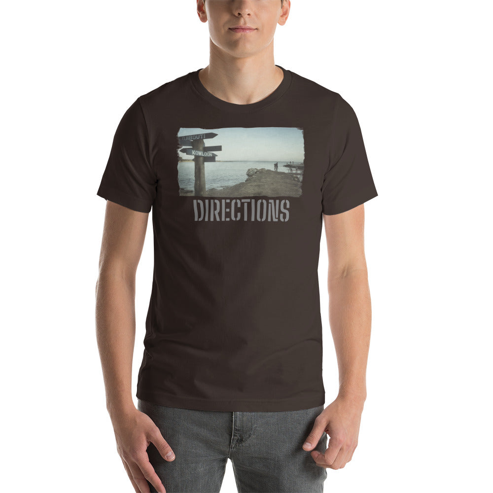 Short-Sleeve Unisex T-Shirt/Directions/Personalized - Enet Images