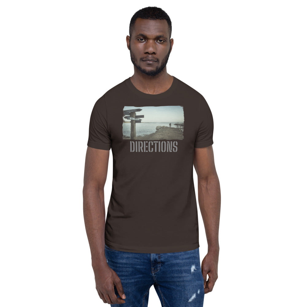 Short-Sleeve Unisex T-Shirt/Directions/Personalized