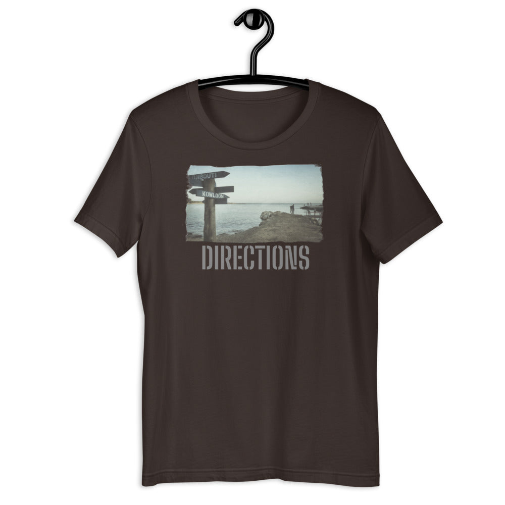 Short-Sleeve Unisex T-Shirt/Directions/Personalized