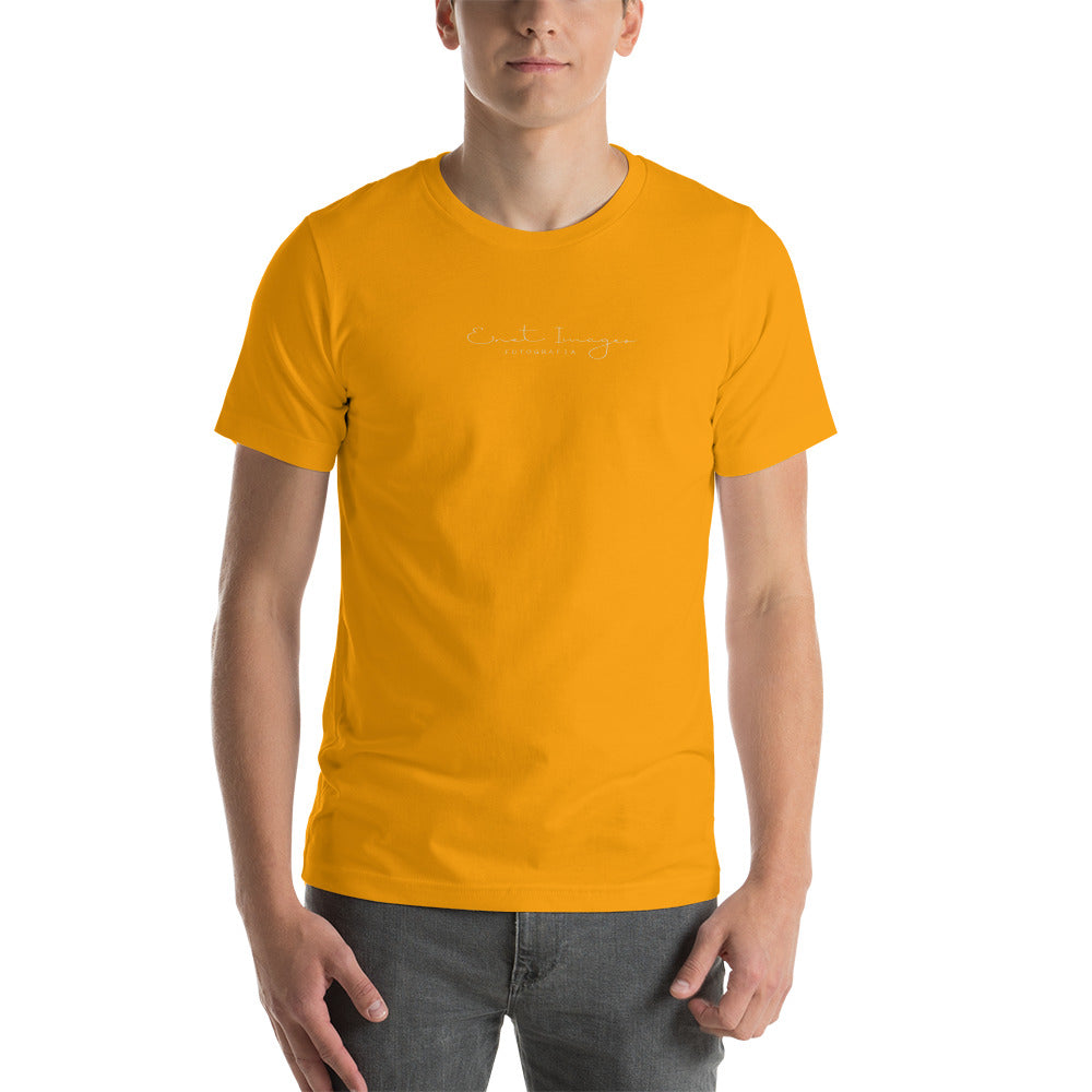 Kurzärmeliges Unisex-T-Shirt/Enet-Bilder