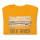 Short-Sleeve Unisex T-Shirt/Gold Beach/Personalized - Enet Images