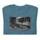 Short-Sleeve Unisex T-Shirt/Locomotive B&W/Personalized - Enet Images