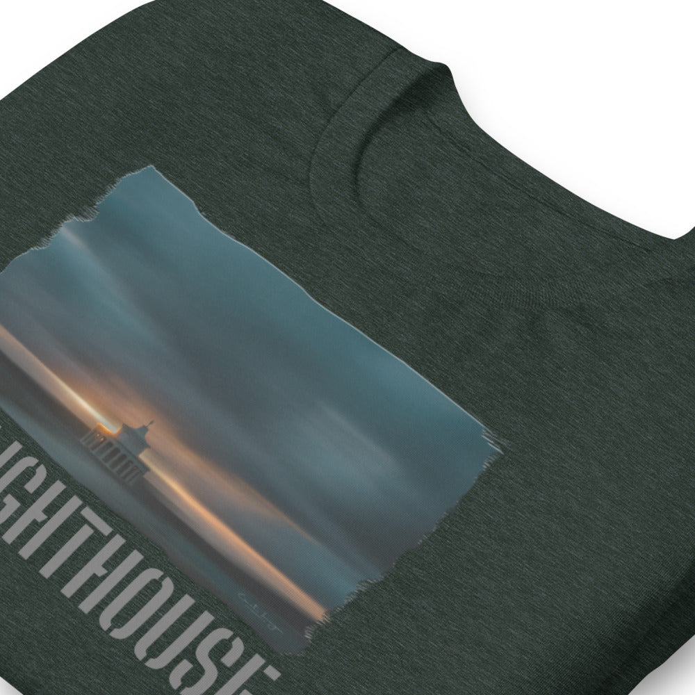 Short-Sleeve Unisex T-Shirt/The Lighthouse/Personalized - Enet Images