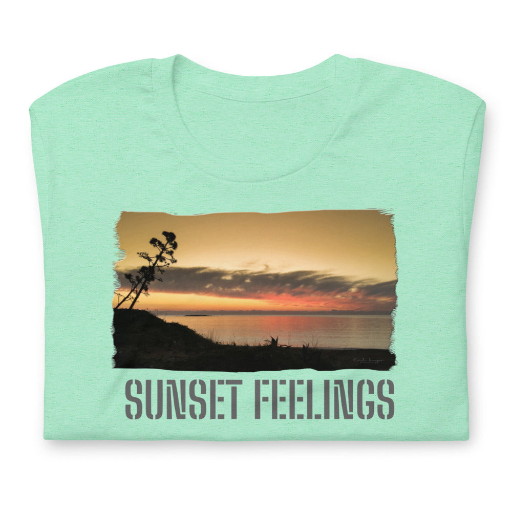 Κοντομάνικο Unisex T-Shirt/Sunset Feelings/Personalized