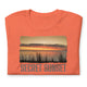Short-Sleeve Unisex T-Shirt/Secret Sunset/Personalised - Enet Images