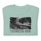 Short-Sleeve Unisex T-Shirt/Locomotive B&W/Personalized - Enet Images