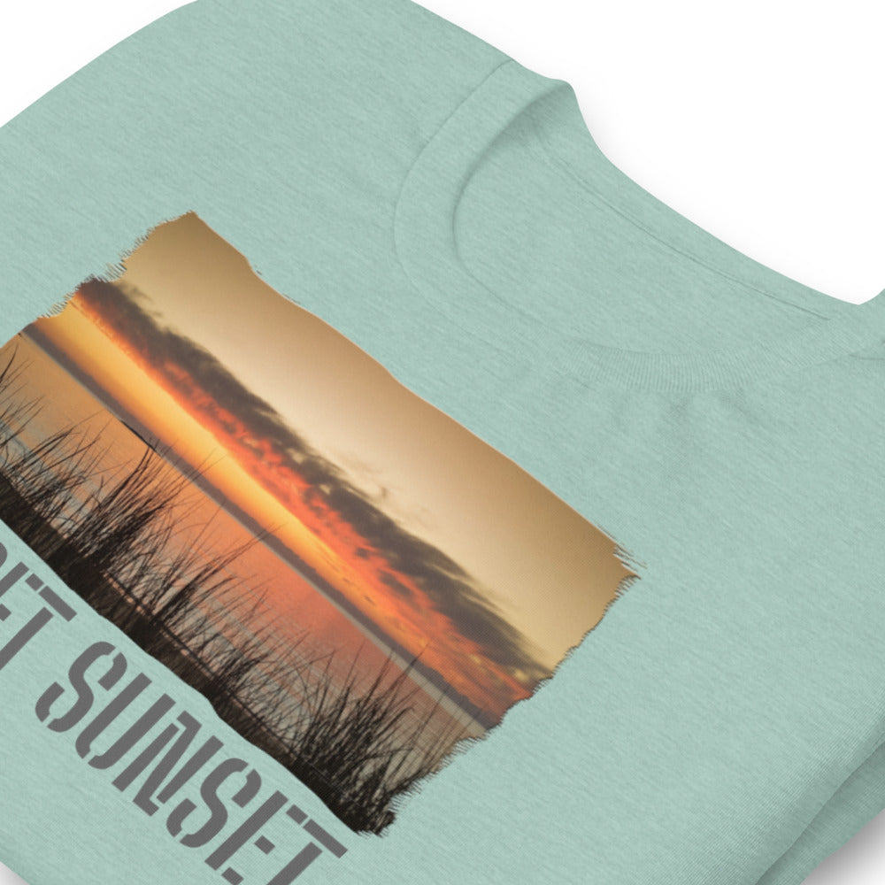 Short-Sleeve Unisex T-Shirt/Secret Sunset/Personalised - Enet Images