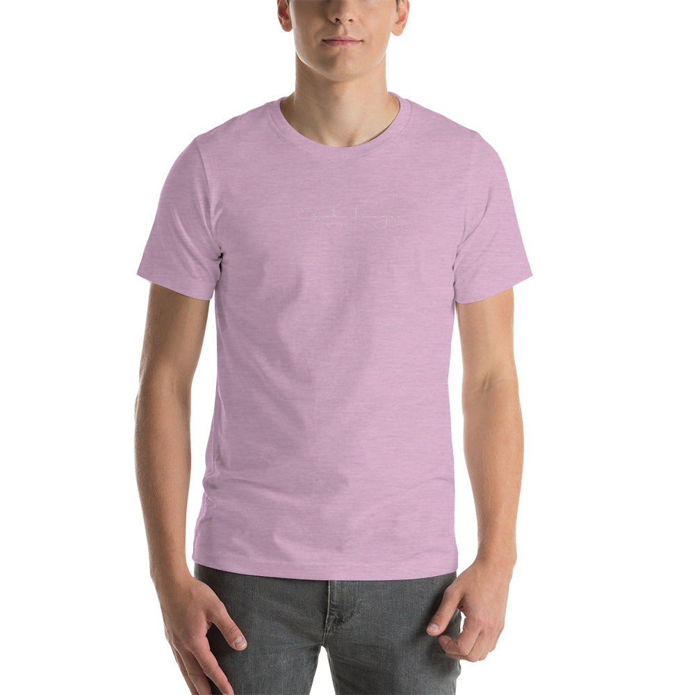 Kurzärmeliges Unisex-T-Shirt/Enet-Bilder