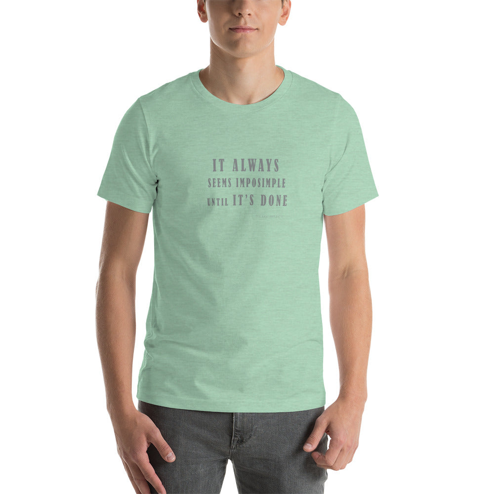 Short-Sleeve Unisex T-Shirt/It always