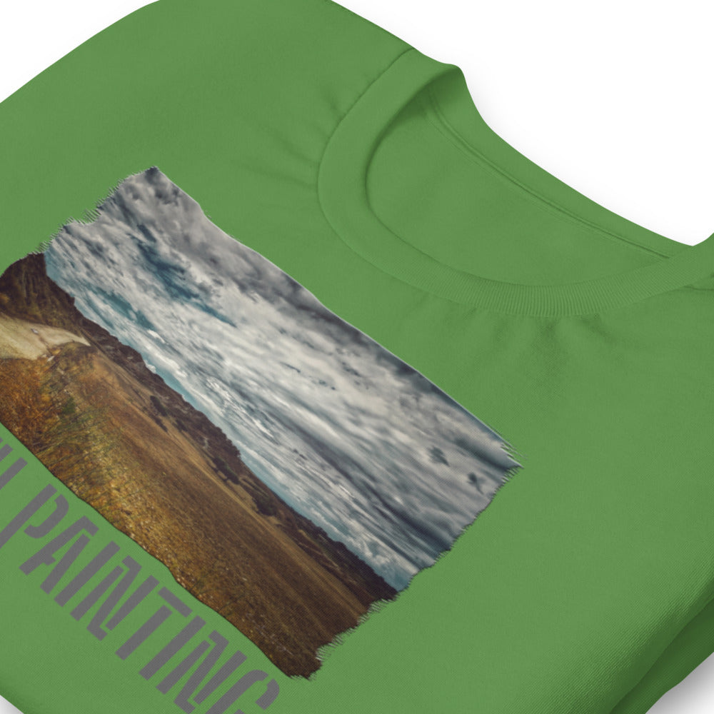 Short-Sleeve Unisex T-Shirt/Earth Painting/Personalized - Enet Images