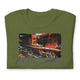 Short-Sleeve Unisex T-Shirt/Old Locomotive/Personalized - Enet Images