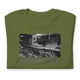 Short-Sleeve Unisex T-Shirt/Locomotive B&W/Personalized - Enet Images