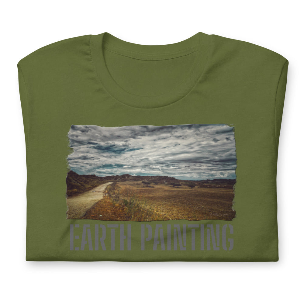 Short-Sleeve Unisex T-Shirt/Earth Painting/Personalized