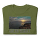 Short-Sleeve Unisex T-Shirt/Green Sunset/Personalized - Enet Images