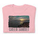 Short-Sleeve Unisex T-Shirt/Green Sunset/Personalized - Enet Images