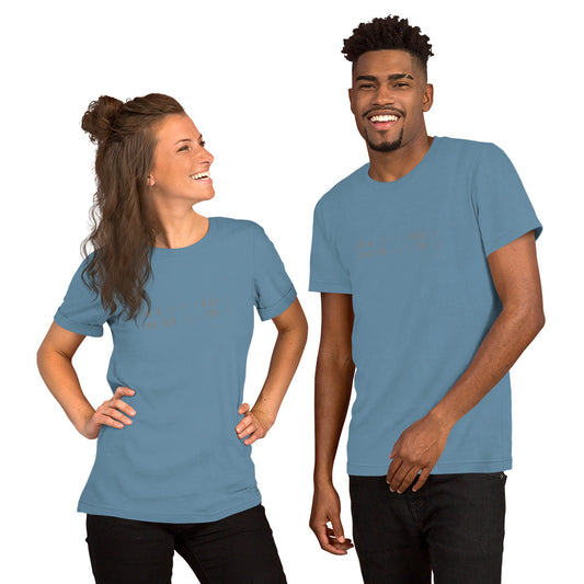 Κοντομάνικο Unisex T-Shirt/Με απαλό τρόπο
