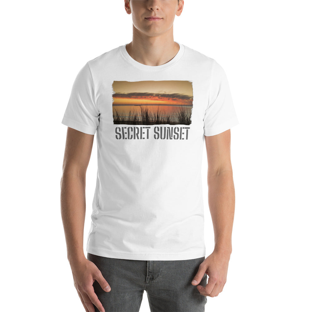 Short-Sleeve Unisex T-Shirt/Secret Sunset/Personalised - Enet Images