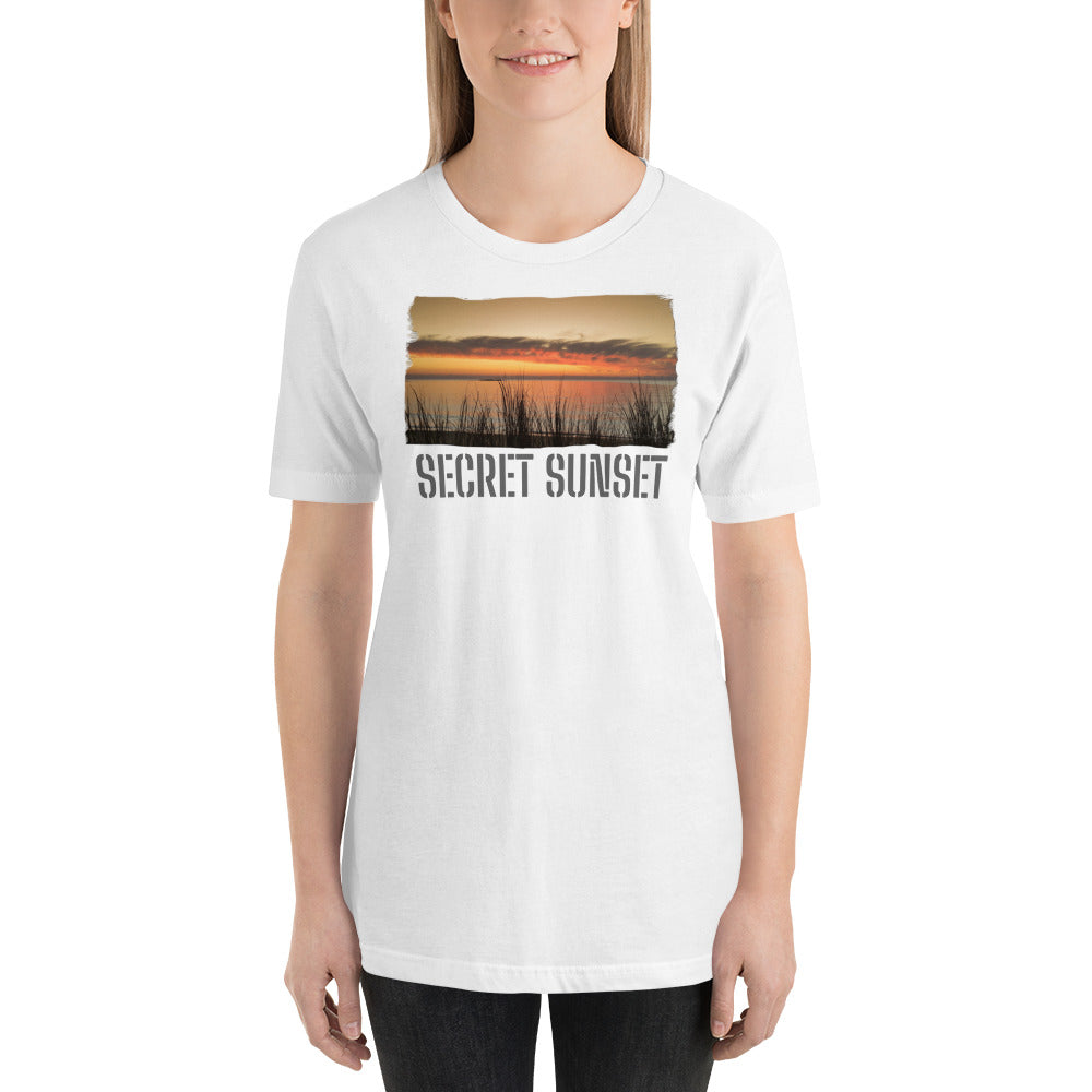 Κοντομάνικο Unisex T-Shirt/Μυστικό ηλιοβασίλεμα/Personalised