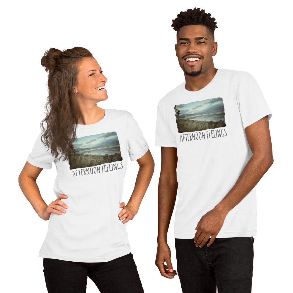 Short-Sleeve Unisex T-Shirt/Afternoon Feelings/Personalized - Enet Images