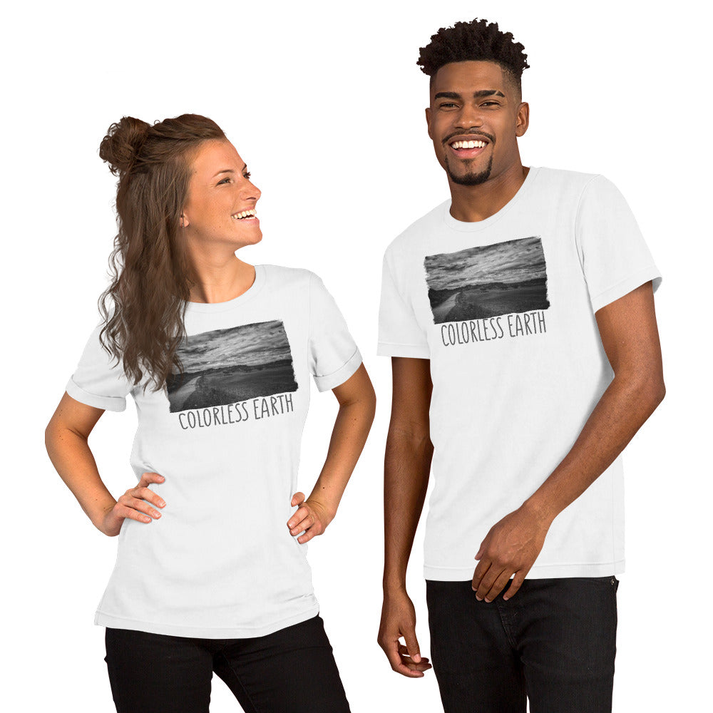 Short-Sleeve Unisex T-Shirt/Colorless Earth/Personalized - Enet Images