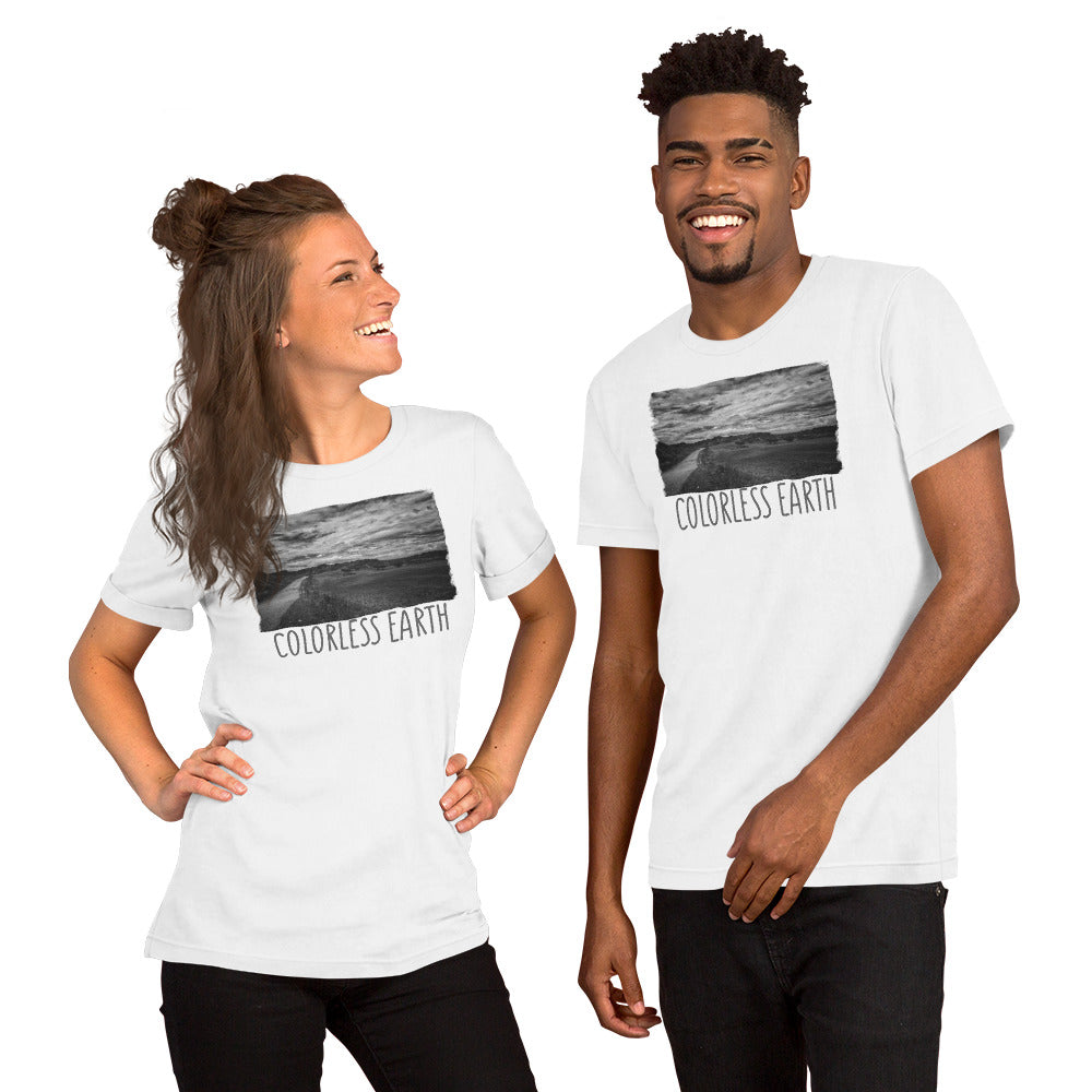 Short-Sleeve Unisex T-Shirt/Colorless Earth/Personalized