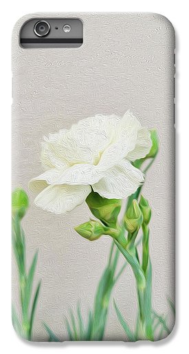 White Carnation - Phone Case