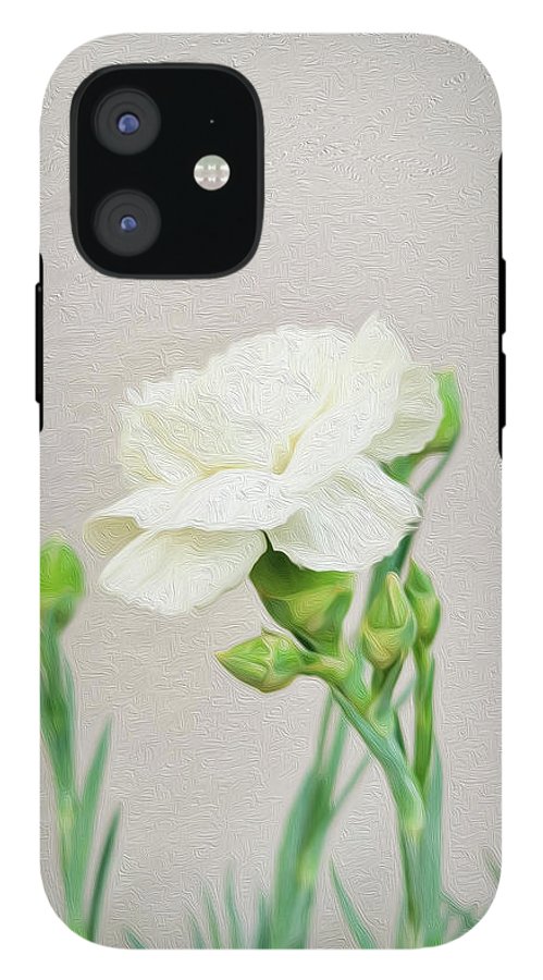 White Carnation - Phone Case - Enet Images