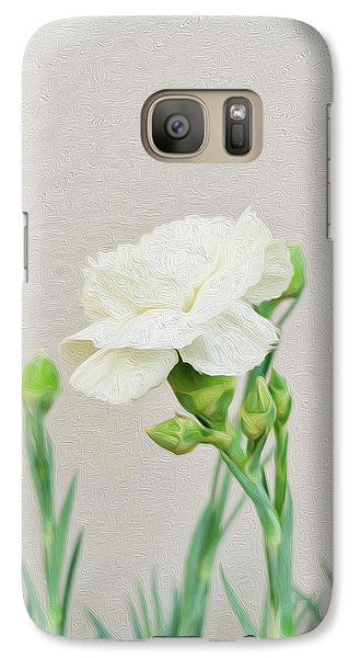 White Carnation - Phone Case - Enet Images