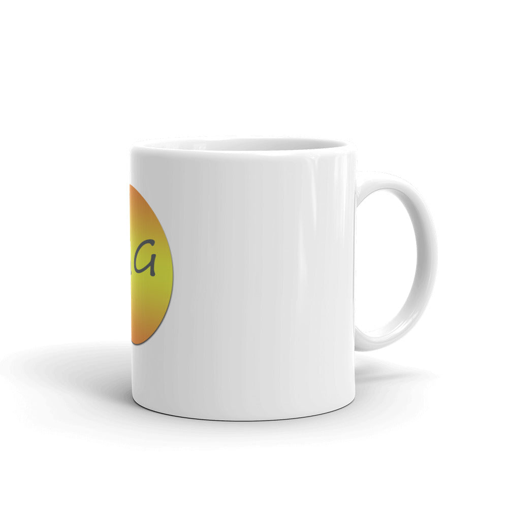 White glossy mug/OMG