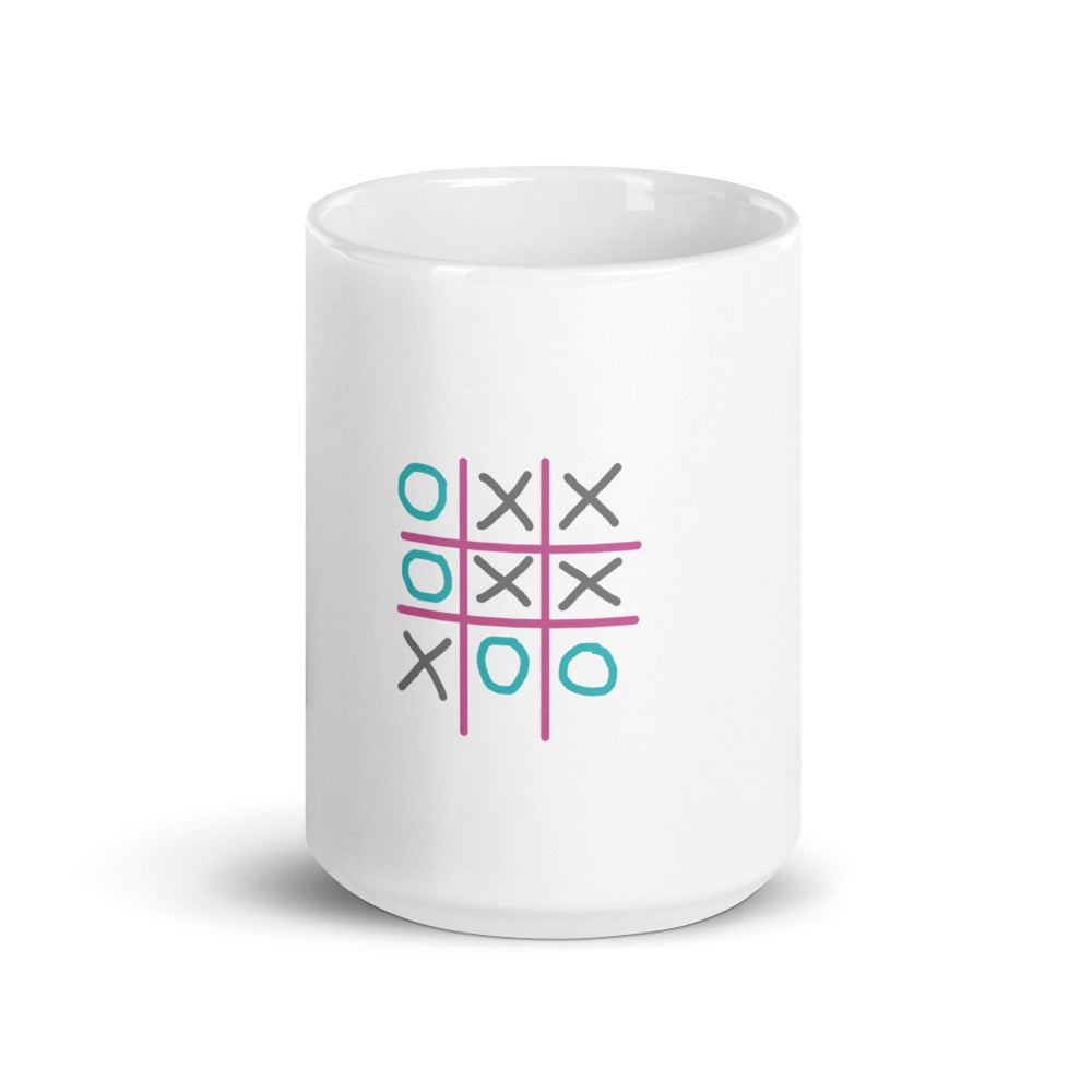 White glossy mug/XXX