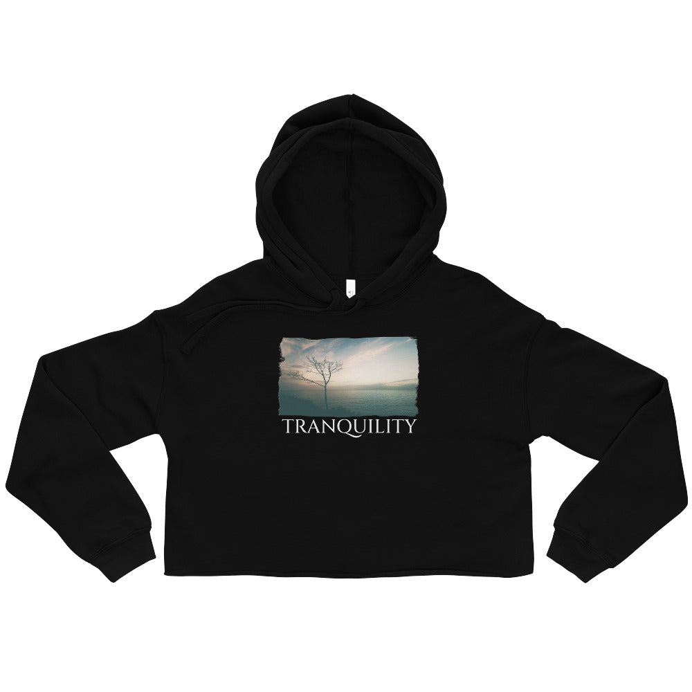 Crop Hoodie/Tranquility/Personalized
