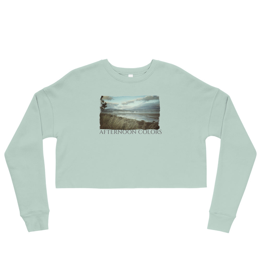 Crop Sweatshirt/Nachmittagsfarben/Personalisiert