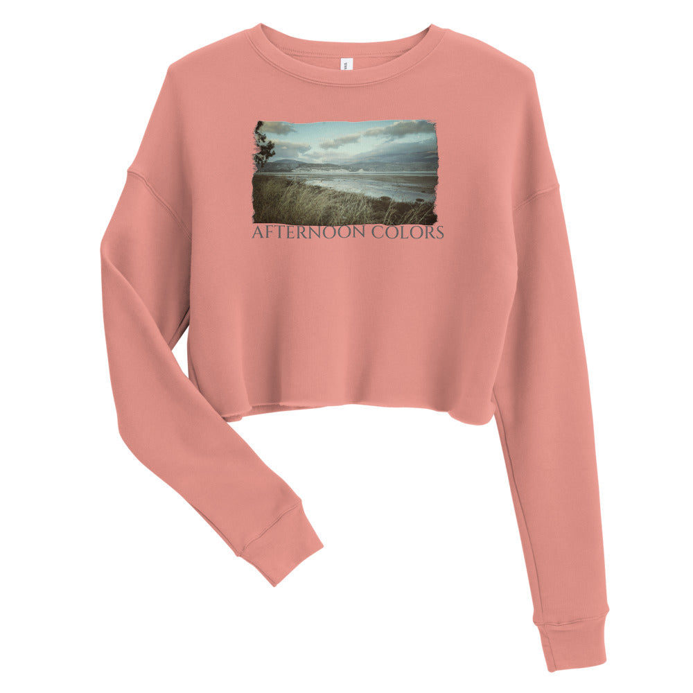 Crop Sweatshirt/Nachmittagsfarben/Personalisiert