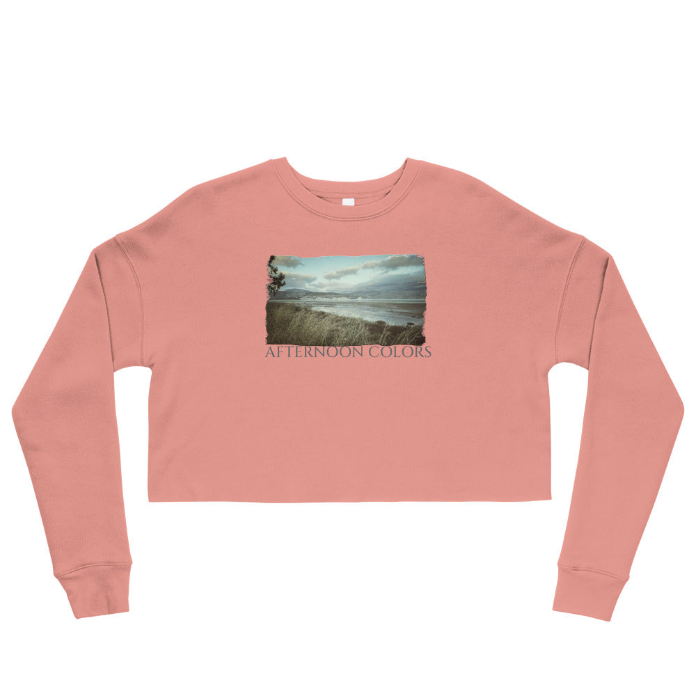 Crop Sweatshirt/Afternoon Colors/Personalized