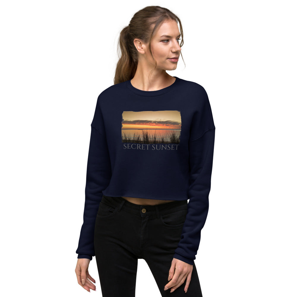 Crop Sweatshirt/Secret Sunset/Personalized