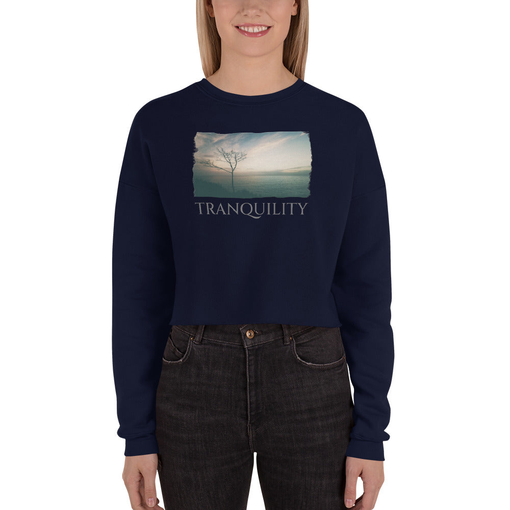 Crop Sweatshirt/Tranquility/Personalized