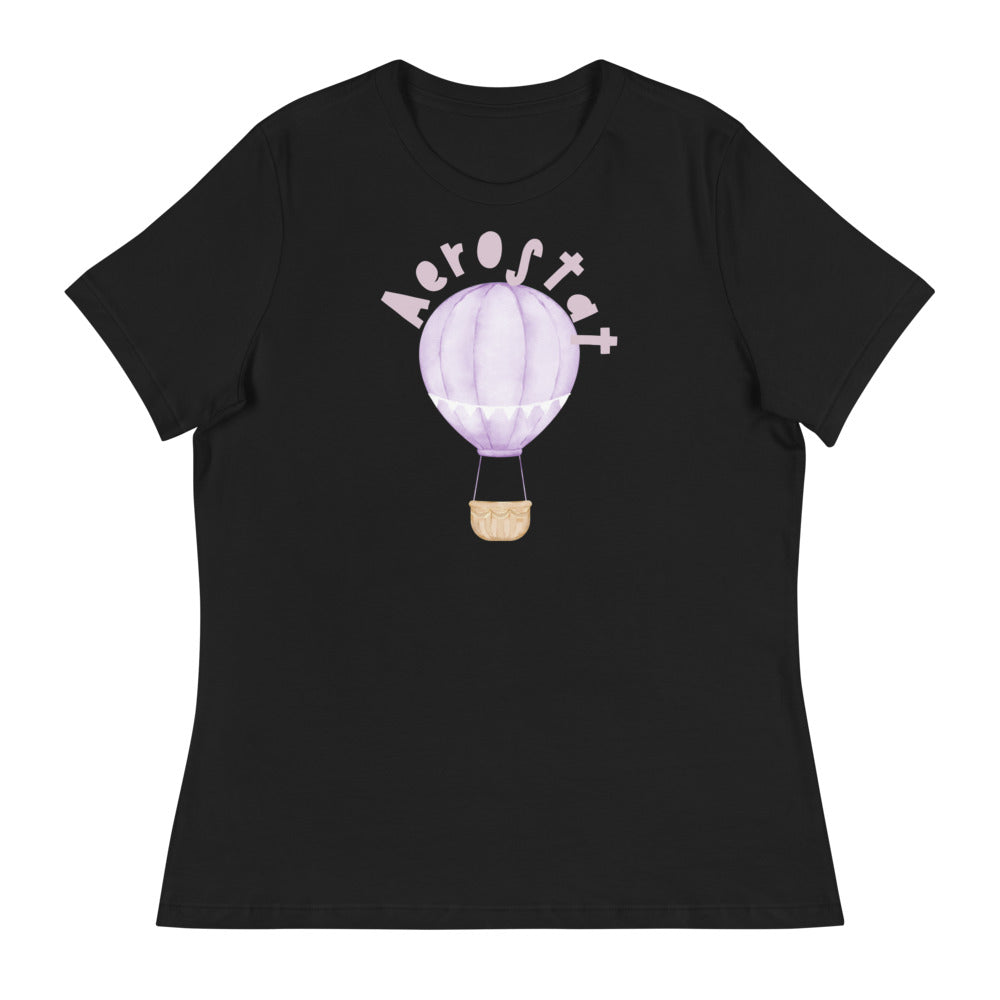 Women's Relaxed T-Shirt/Aerostat Purple